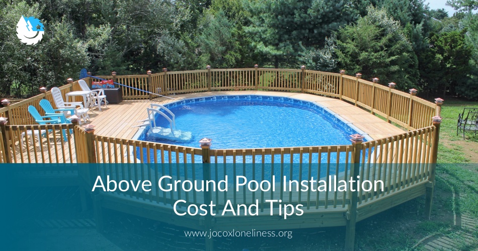 above ground pool installation cost